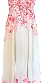 Women's Summer Boho Spaghetti Strap Square Neck Ruffle Casual Flowy Long Dress Beach Swing Party Maxi Dress - B-orange