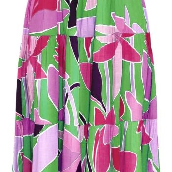 Women's Summer Boho Spaghetti Strap Square Neck Ruffle Casual Flowy Long Dress Beach Swing Party Maxi Dress - Purple Floral
