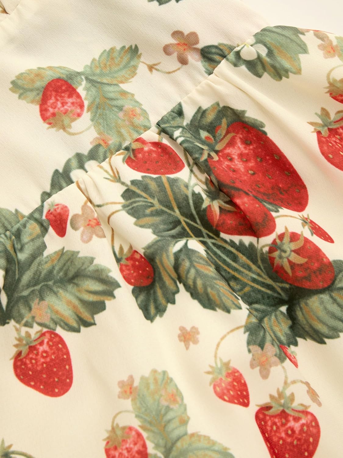 Floral Dress for Women Summer Mini Sundresses Spaghetti Strap Cute Vacation Dresses Boho Casual Outfits - Red